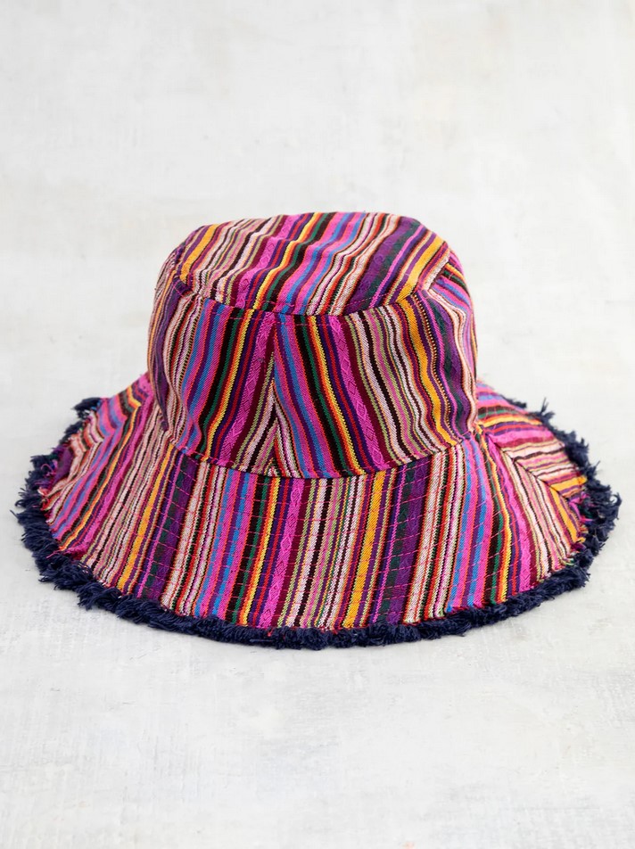 Καπέλο Woven Bucket Pink-0
